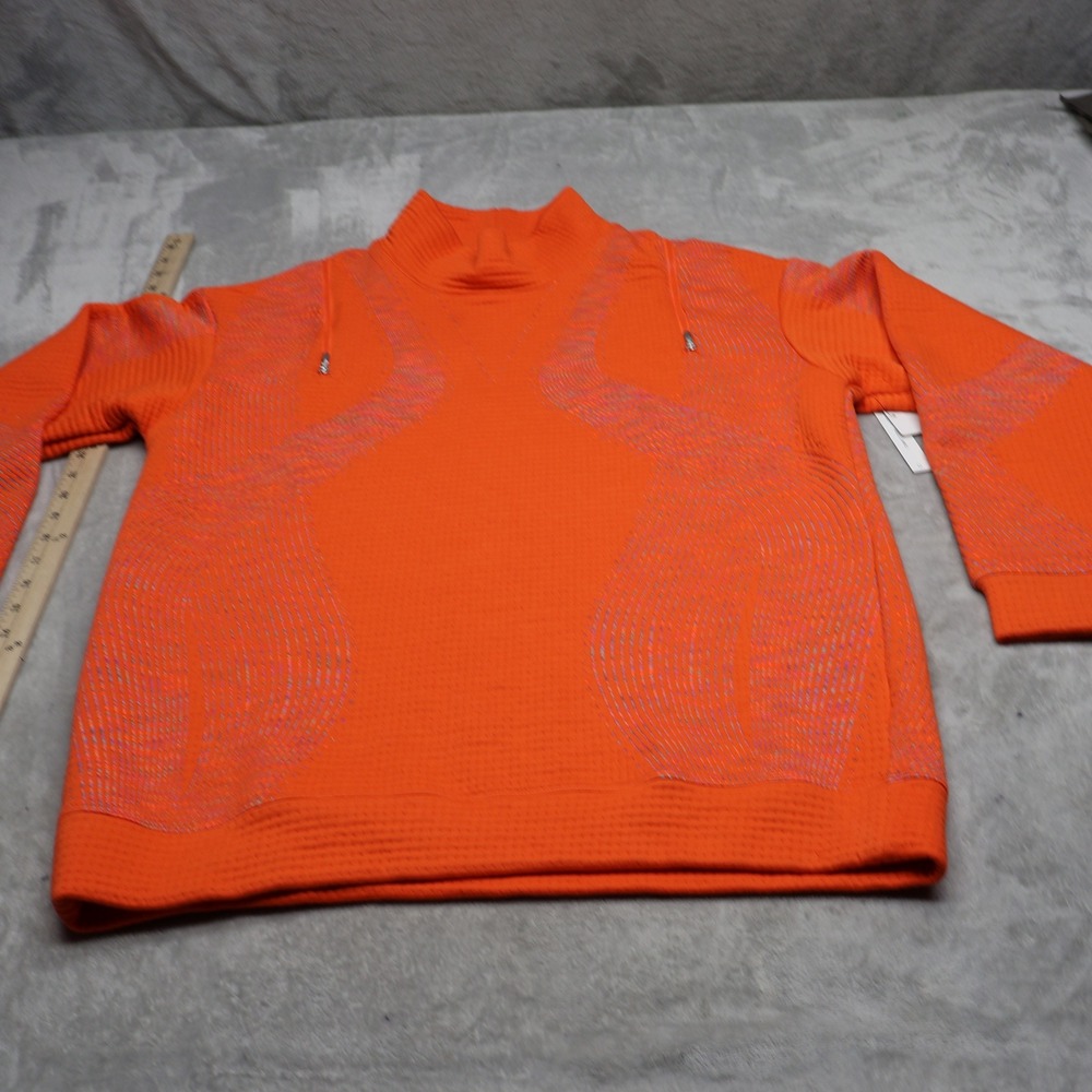 Nike Shirt Womens Small Orange City Ready Training Athletic Oversized $165 NEW